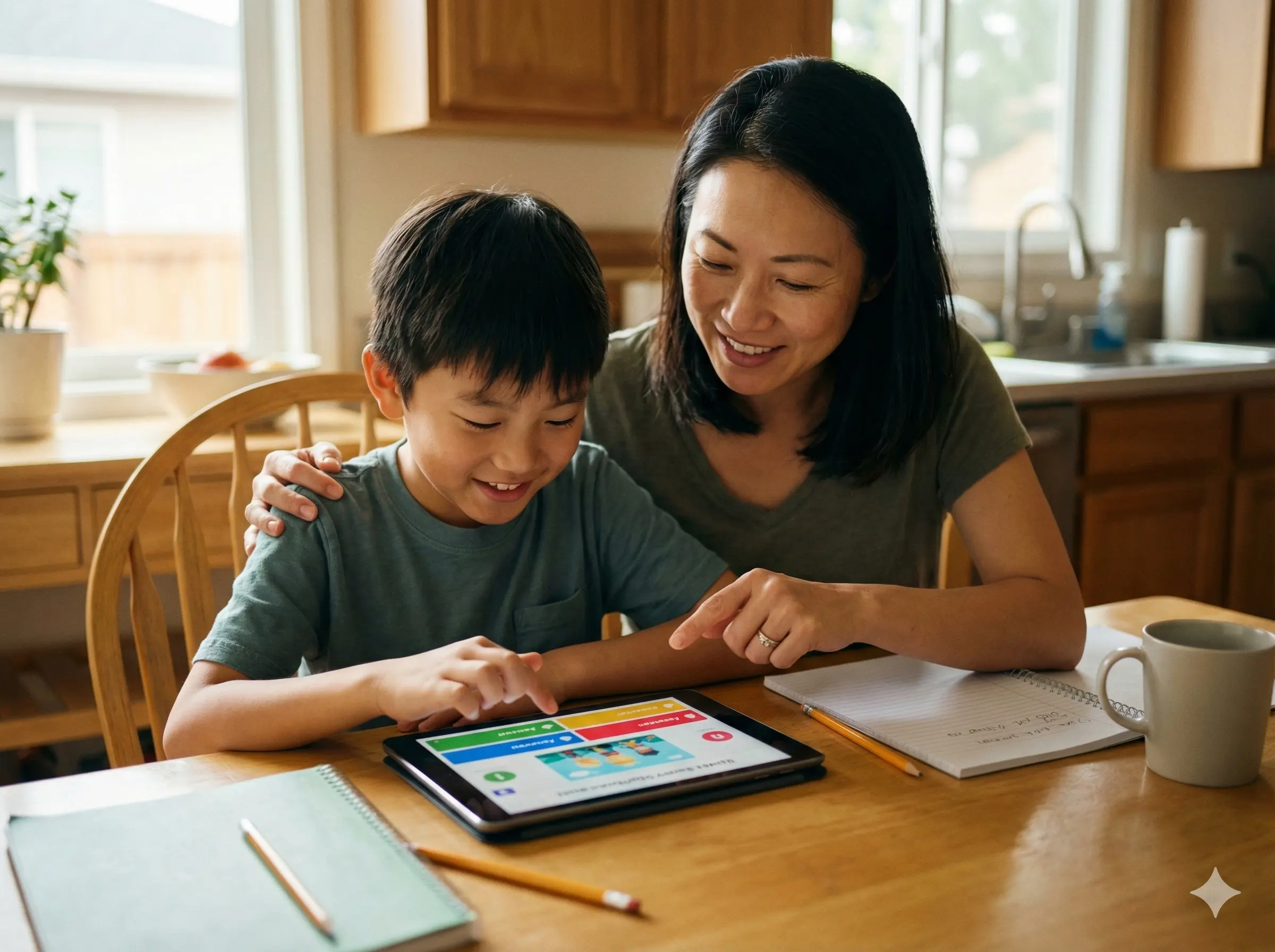 ผู้ปกครองใช้ BoxMerZ สอนลูก