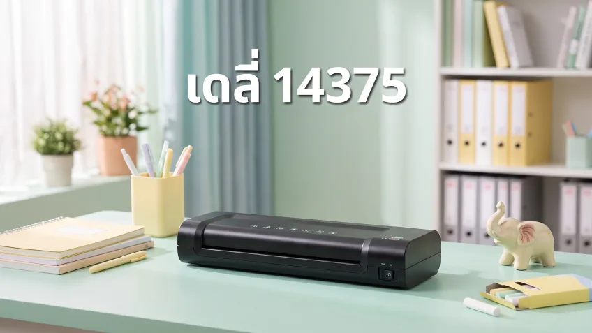 เครื่องเคลือบบัตรยี่ห้อ Deli 14375